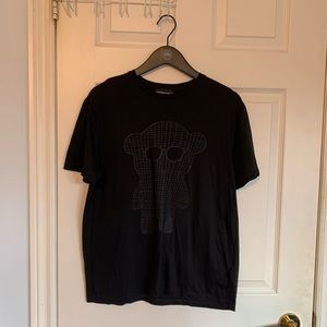 Black Monkey With Sunglasses T-Shirt